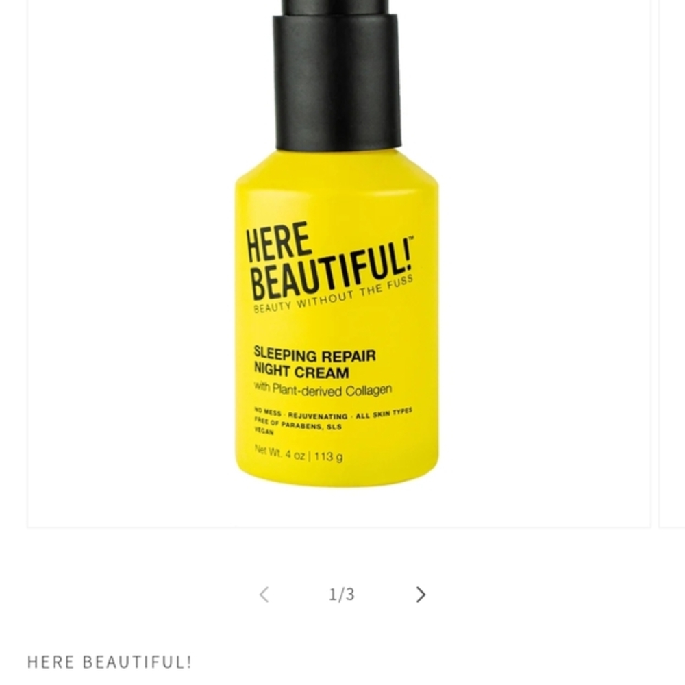 Here Beautiful Sleeping Repair Night Cream